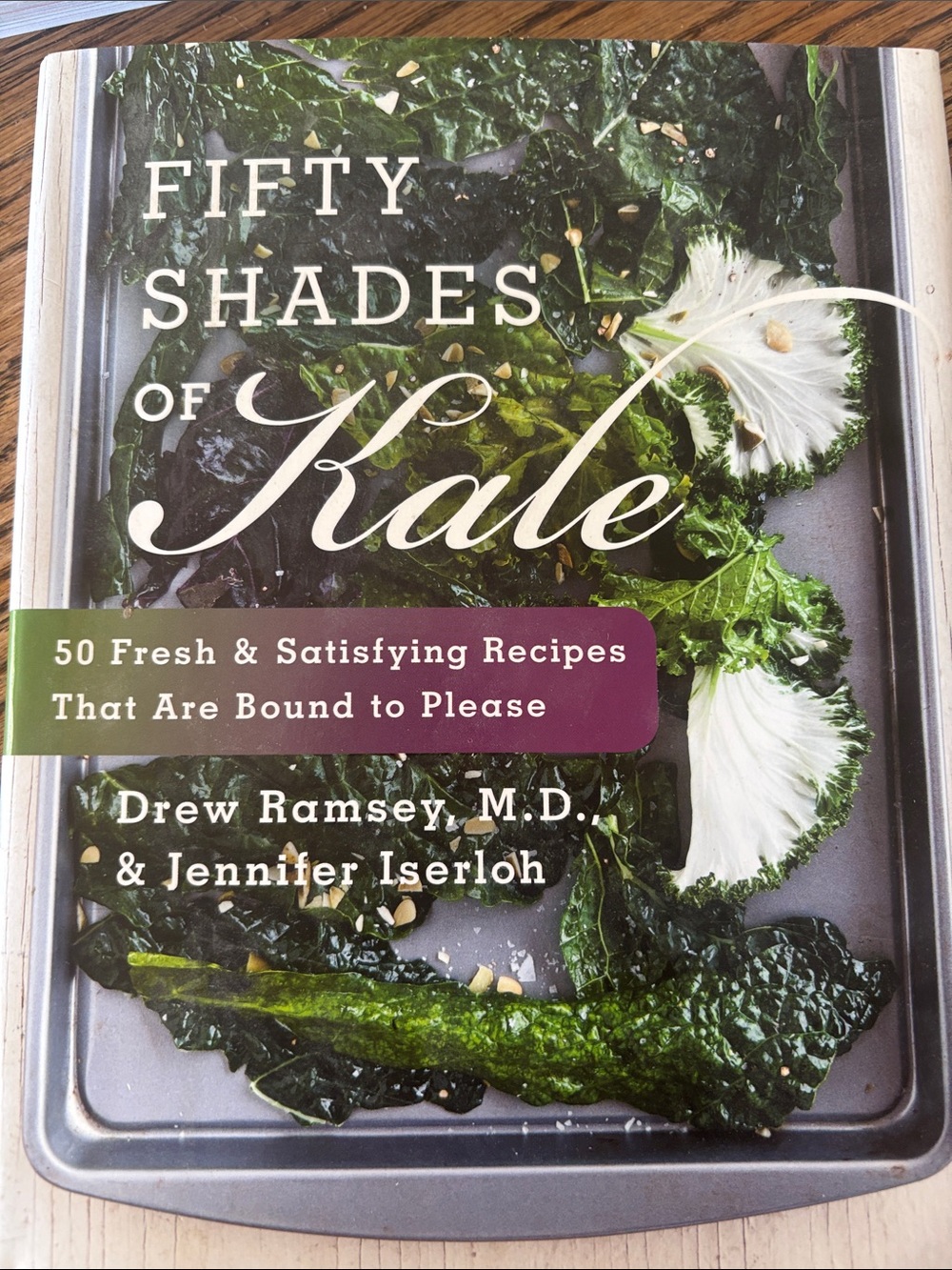 Fifty Shades of Kale Cookbook - Green Kale Cover